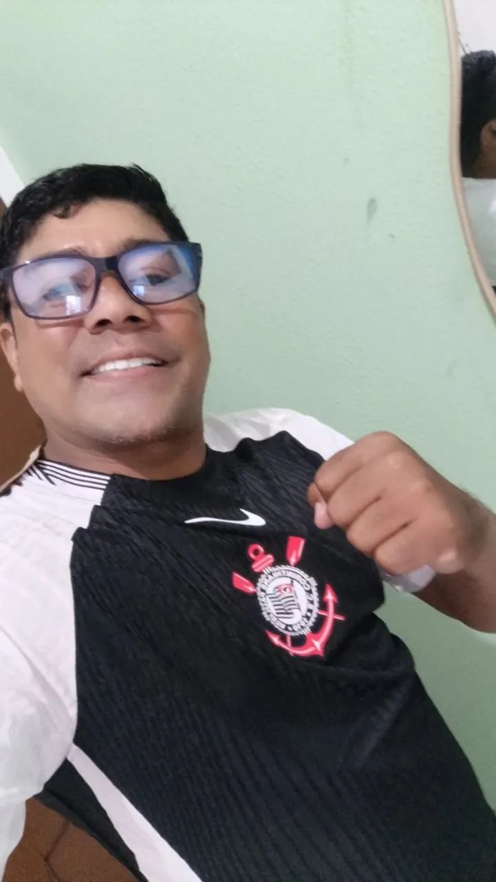 Camisa do Corinthians versão jogador  - Foto 4