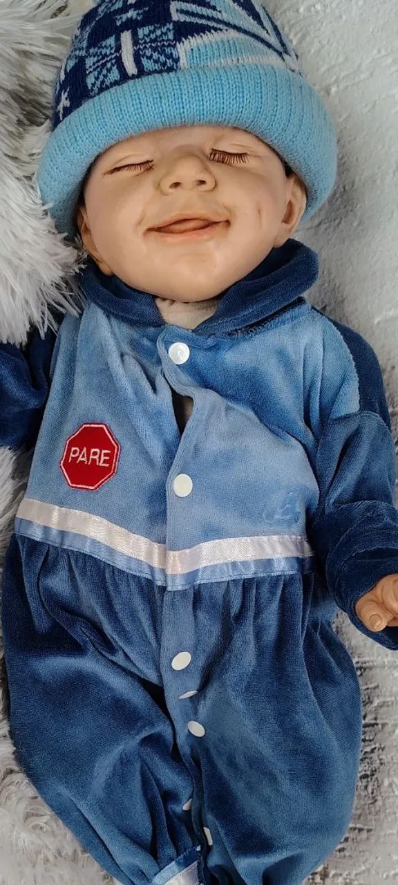 Boneco Bebê Reborn realista 