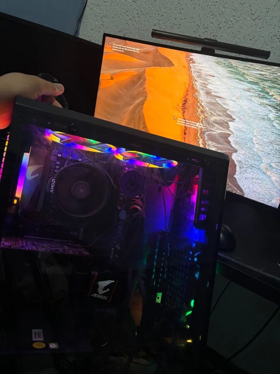 PC GAMER (PLACA DE VÍDEO FRACA PORÉM TEM INTEGRADA)