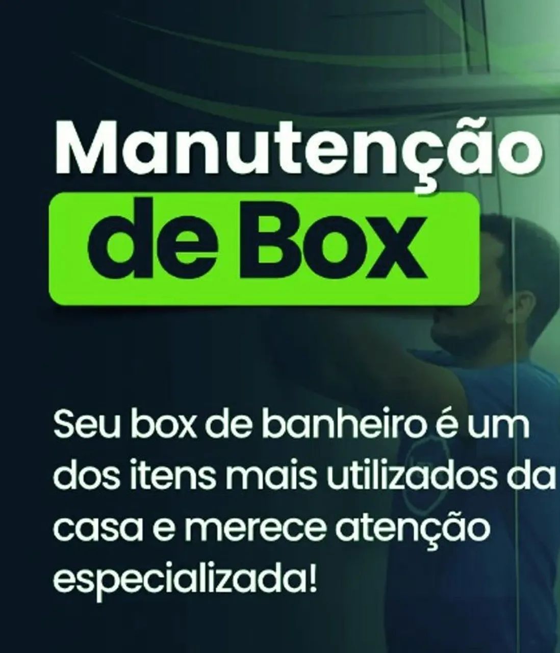 MANUTENÇÃO EM BOX DE VIDRO  - Foto 4