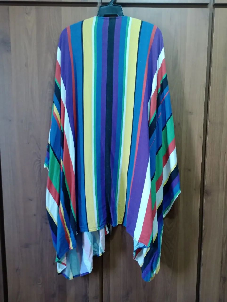 Kimono colorido listrado Farm - Foto 4