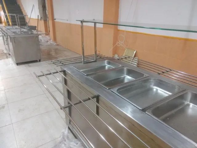 BUFFET AQUECIDO NO 430 OU 304 EM AÇO INOX