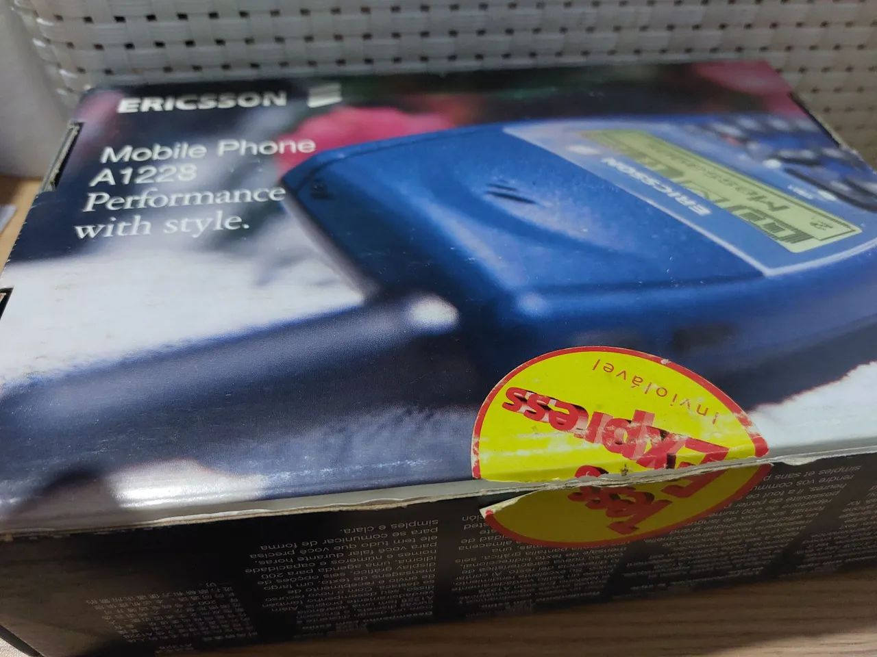 Celular Antigo Ericsson A1228 Não Funciona - Foto 4