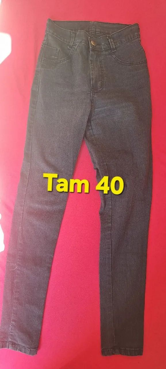 Calças jeans tam variados pouco uso - Foto 3