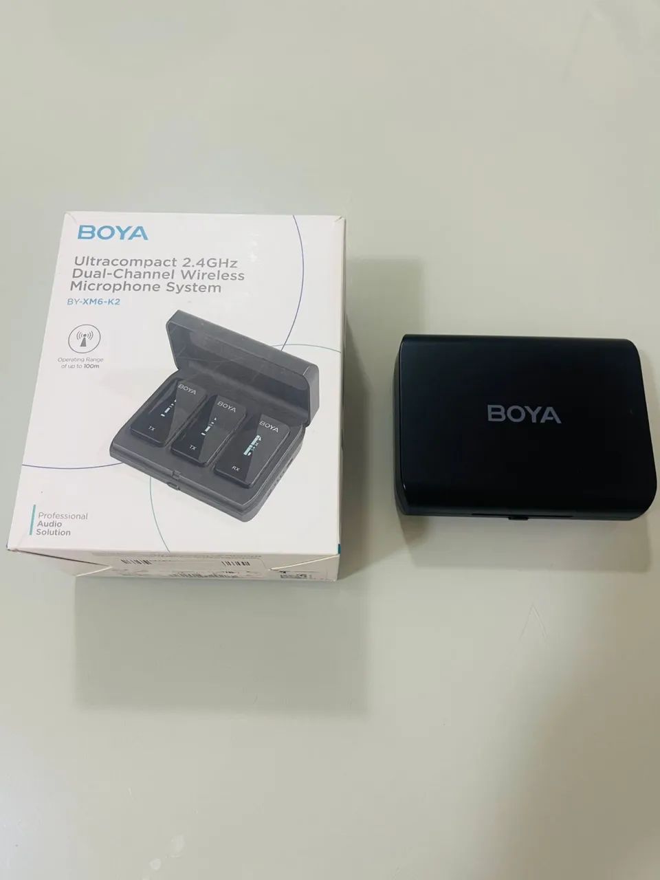 Kit Microfone Sem Fio By-xm6 K2 Lapela Boya - Foto 3
