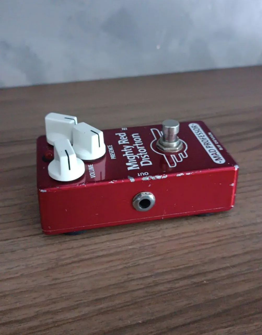 Pedal Mighty Red Distortion - Instrumentos musicais - Setor