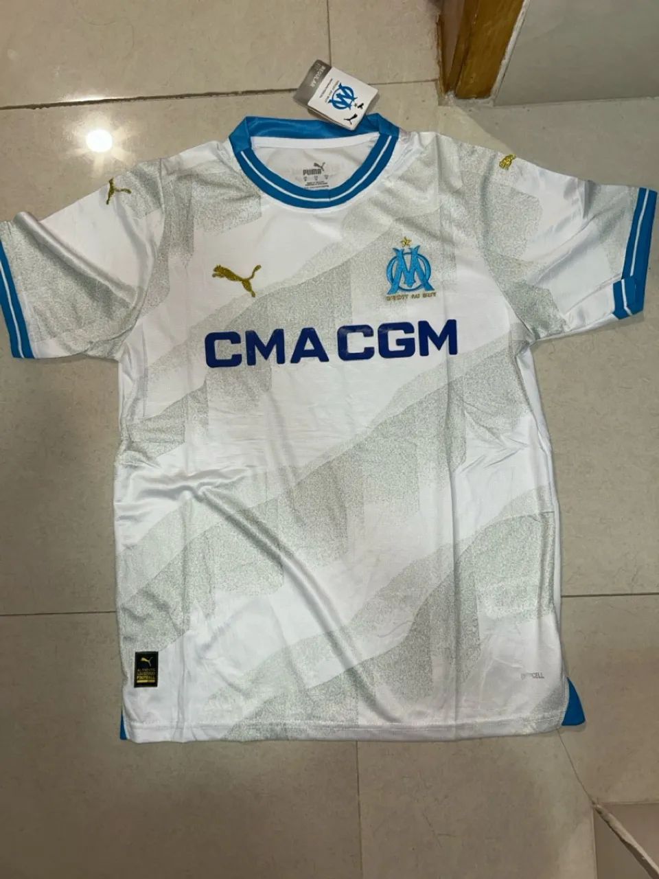 Camisa de time Olympique de Marseille Puma