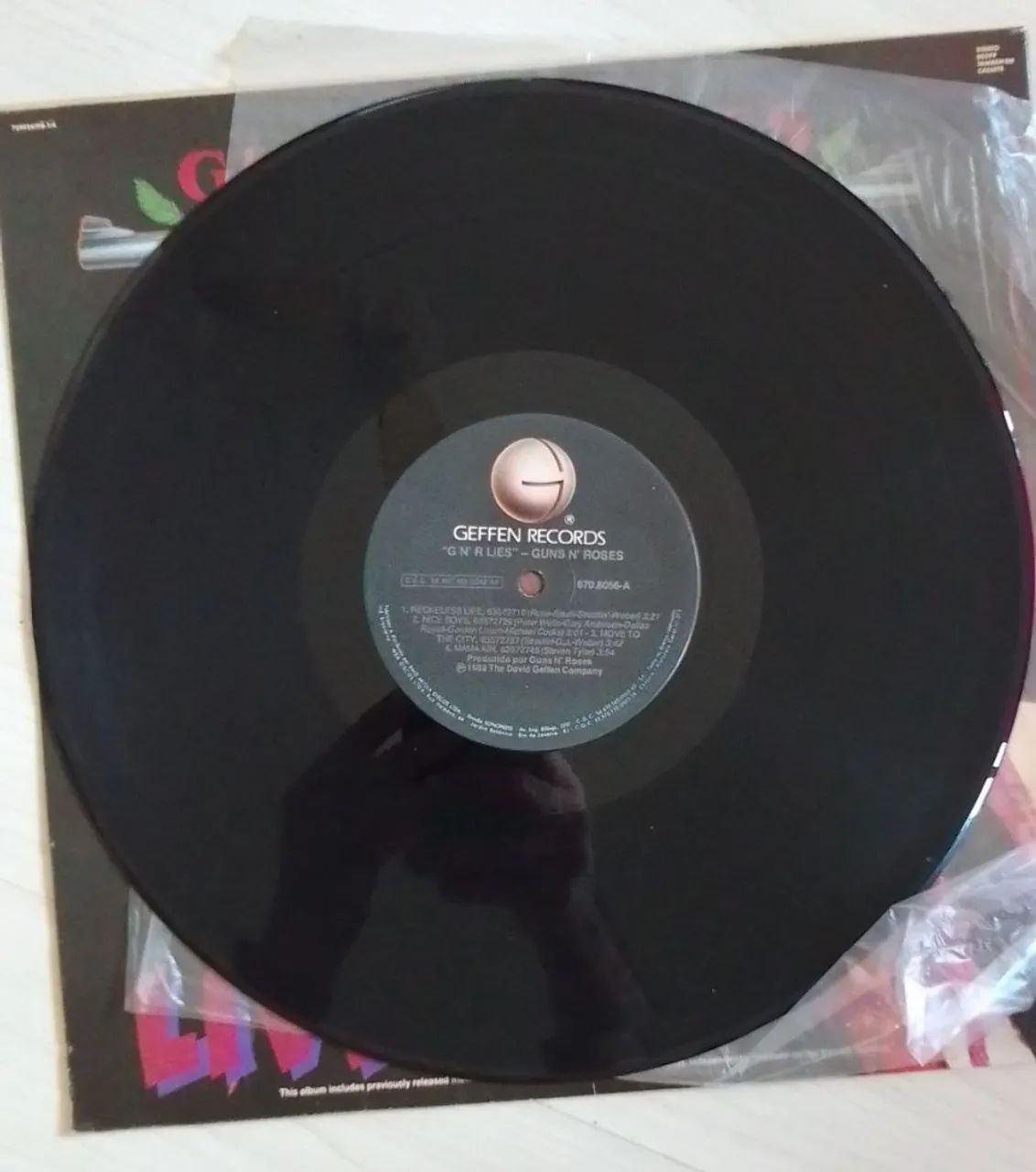 Disco de vinil (LP) - Guns n' Roses - Lies - Foto 3