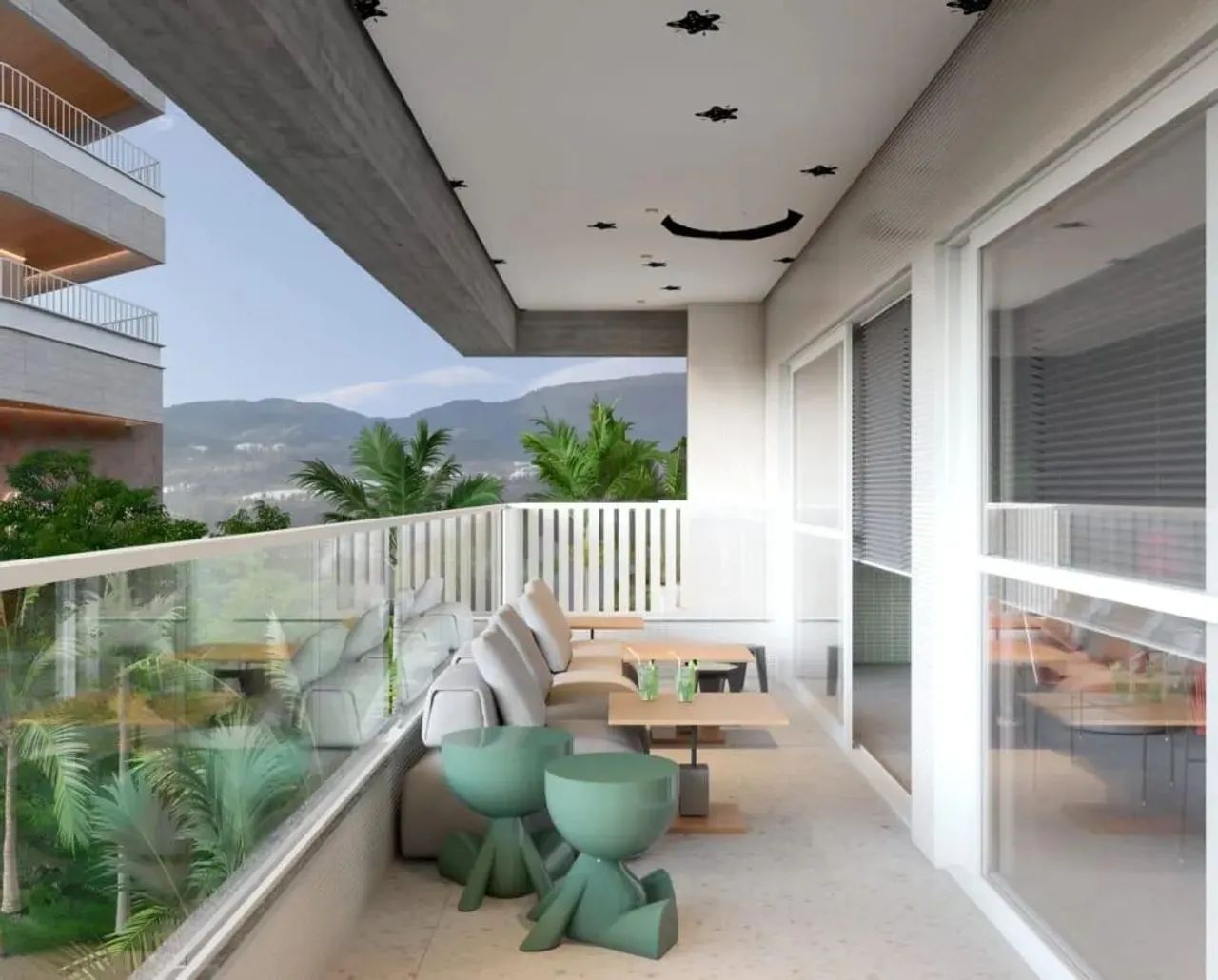 Apartamento para Venda em Praia Grande, Canto do Forte, 1 dormitório, 1 banheiro, 1 vaga - Foto 2