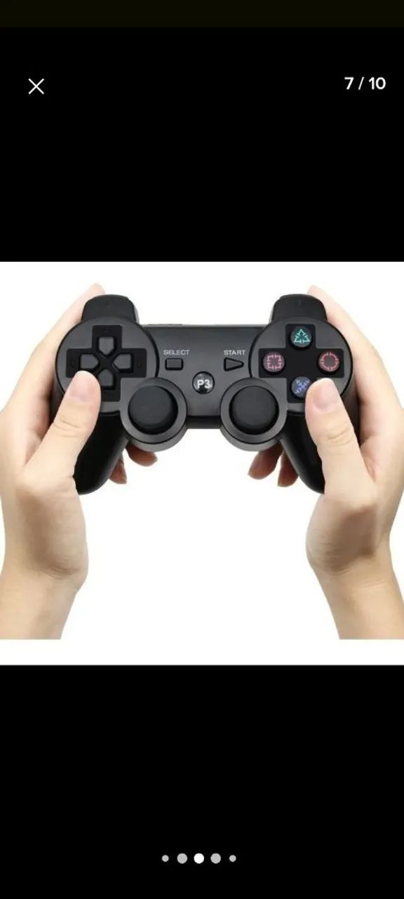 controle PS3 compatível..... controle wirelles - Foto 2
