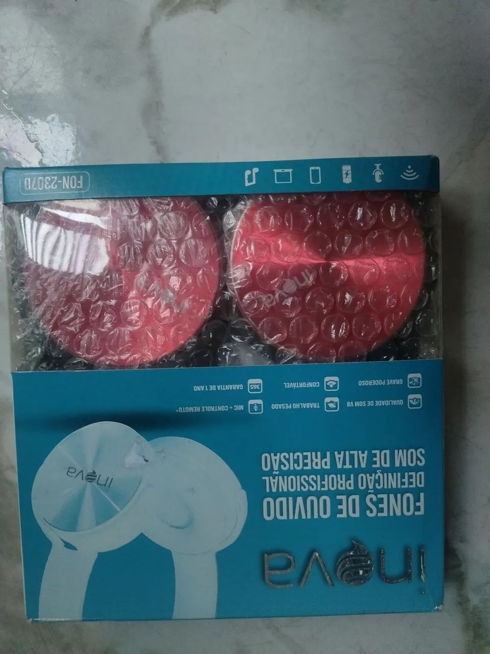 Fones de Ouvido Ineva com Som de Alta Qualidade
