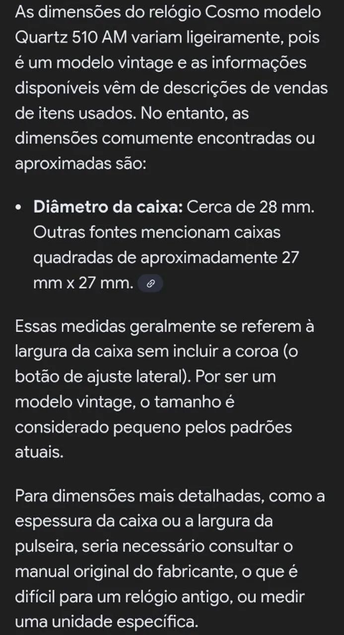 RELÓGIO - COSMOS - Foto 4