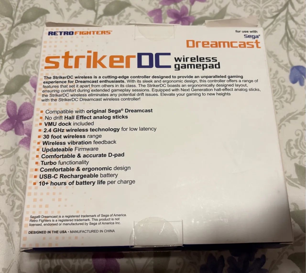 Controle Wireless Striker para Dreamcast - Foto 2