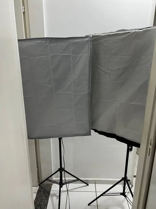 Kit Softbox excelentes com tripé - Foto 4