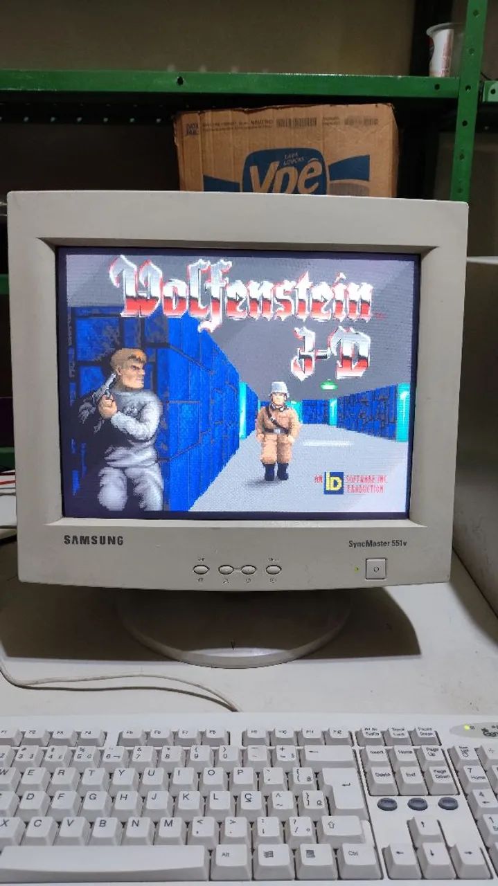 PC Antigo 386sx com 387 - Foto 5