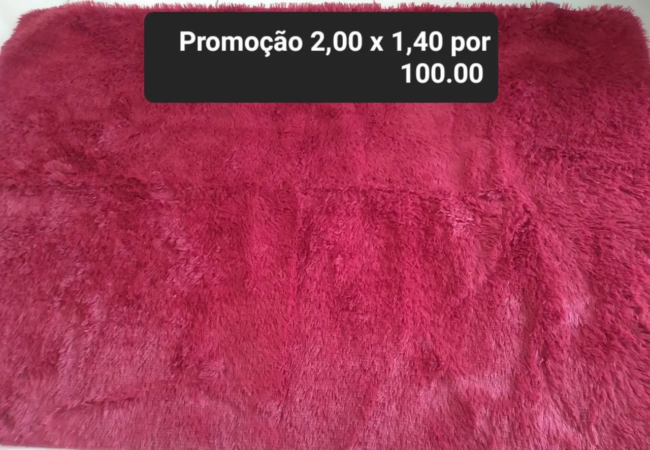 Tapete Pelúcia Azul Tie Dye 2,00x1,40m - Foto 5