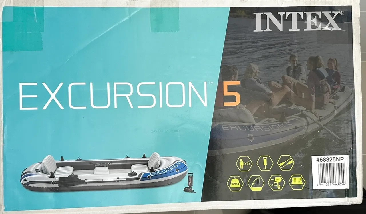 Bote Inflável Excursion 5 - INTEX