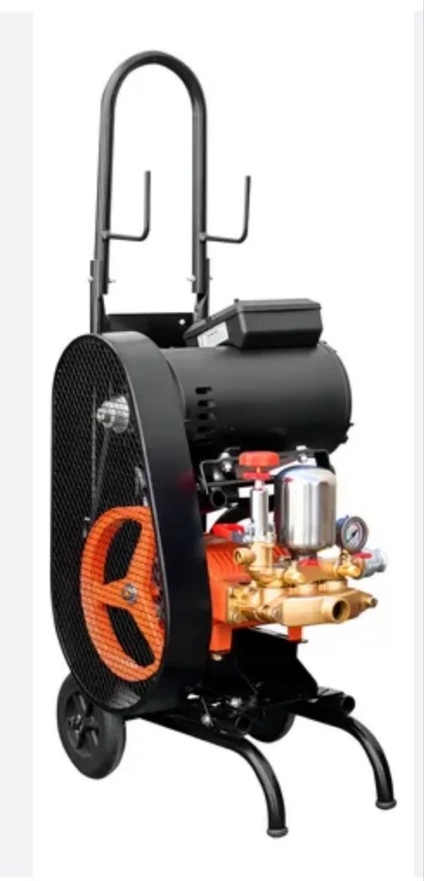 Lavadora alta pressão profissional 3 pistons sem detalhes só pegar e usar - Foto 2