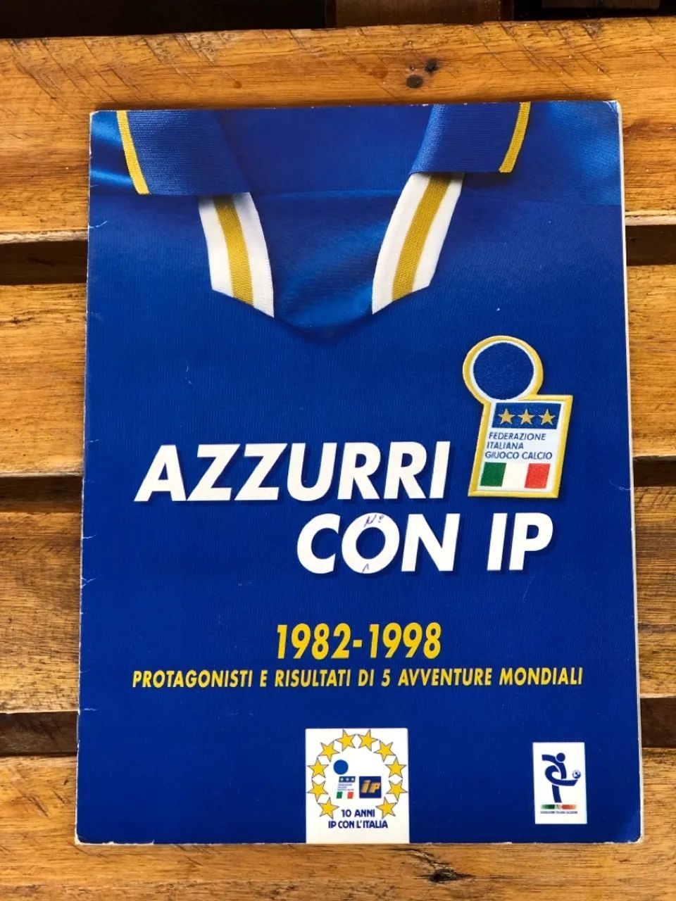 Álbum de figurinhas AZZURRI CON IP 1982-1998