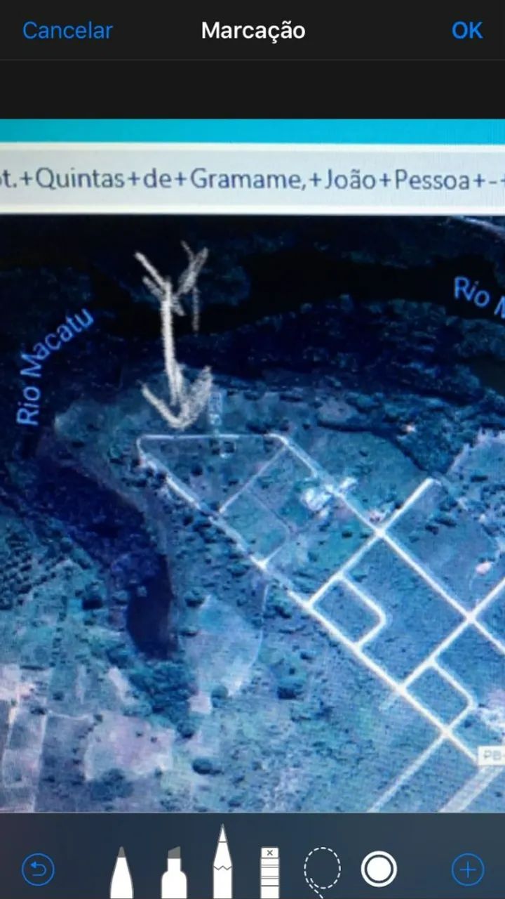 Terreno 1.000m² Beira do Rio Macatu em Praia Bela - Escriturado, Vendo ou Troco! - Foto 2