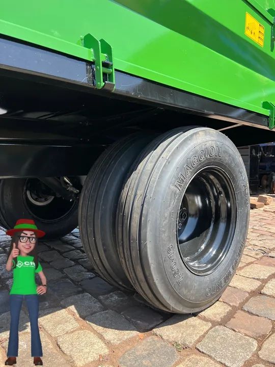 Carreta agrícola basculante 5TN - CR Tratores - Foto 6