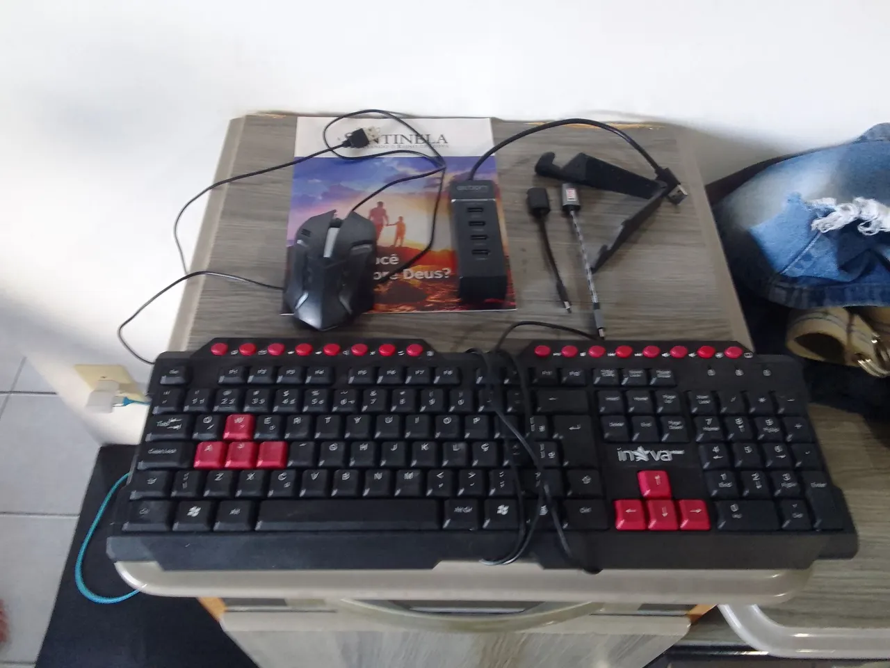 Kit Gamer Teclado e Mouse Inova