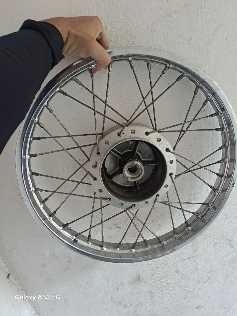 Aro raiado moto