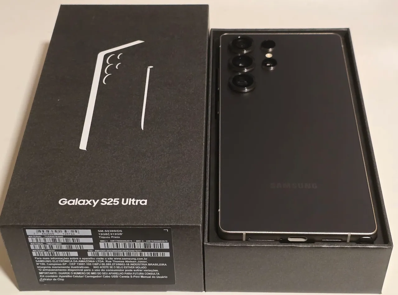 S25 ultra 512gb preto (OPORTUNIDADE)