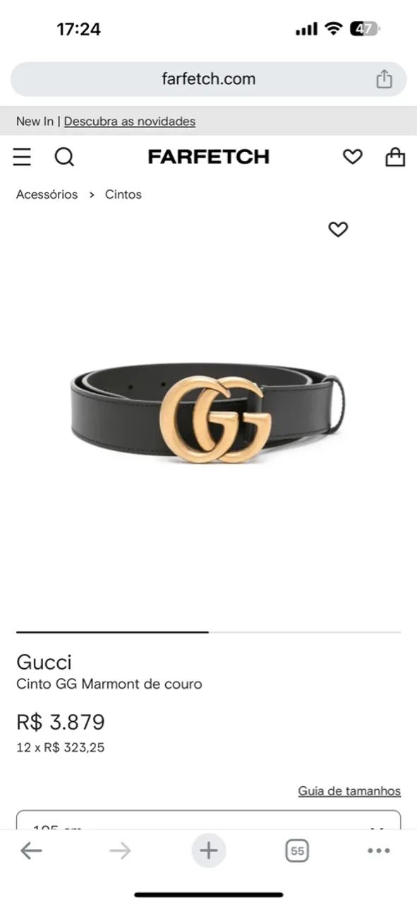 Cinto Gucci original  - Foto 3