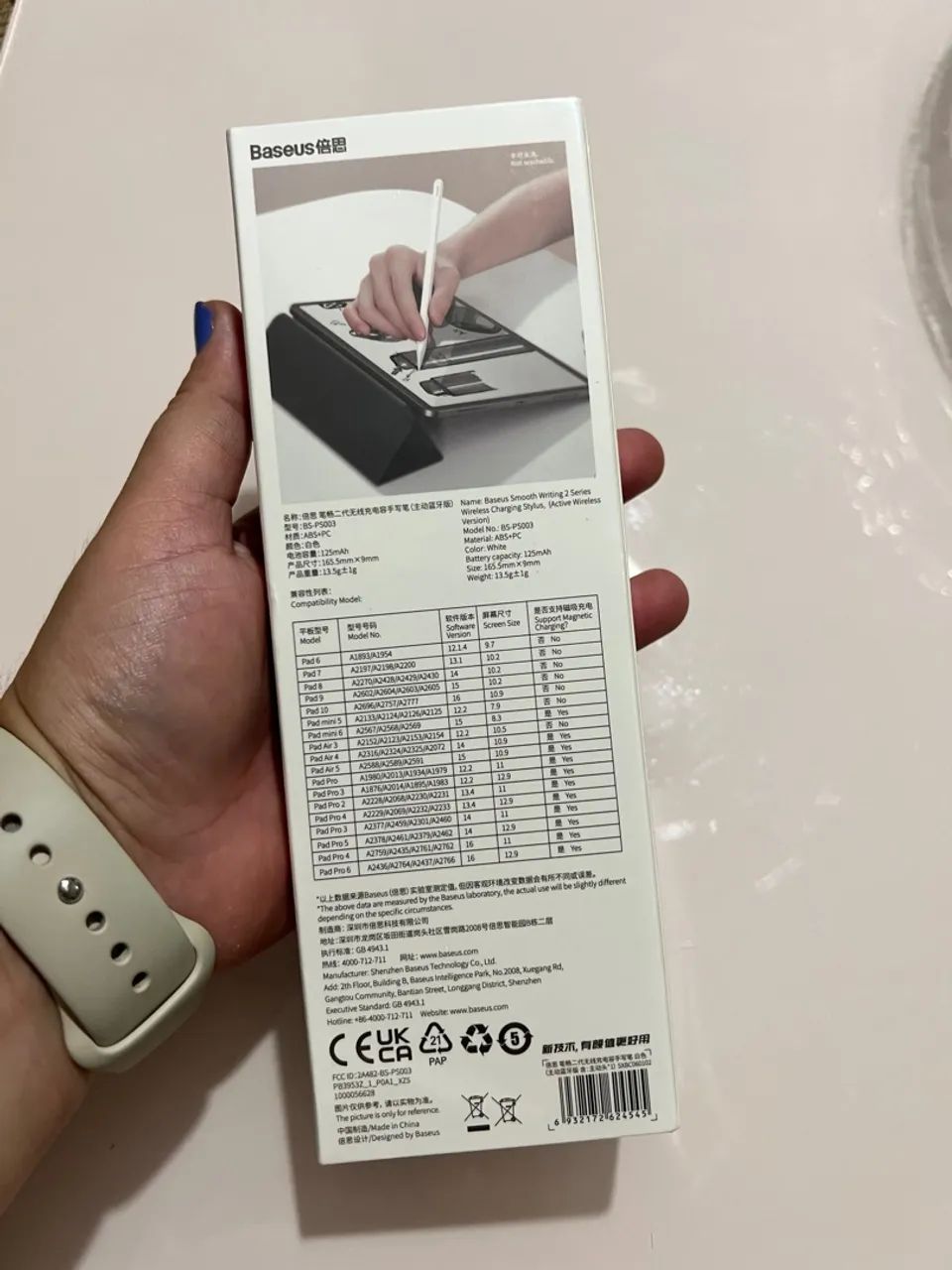 Caneta Stylus Baseus Smooth Writing 2 Series (Active Wireless) - Foto 4