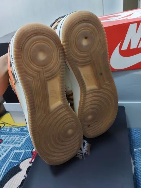 Nike Air Force 1 Low DAKTARI Stripes - TAM43 - Foto 2