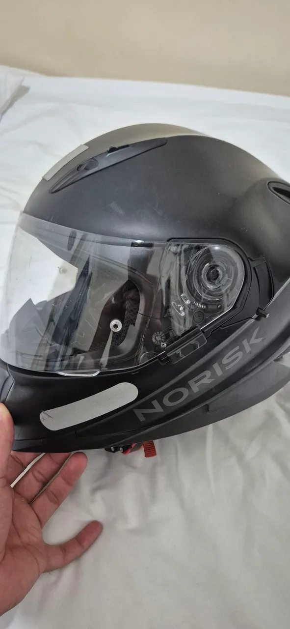 Capacete de Segurança Norisk FF302 - Preto Monocolor
