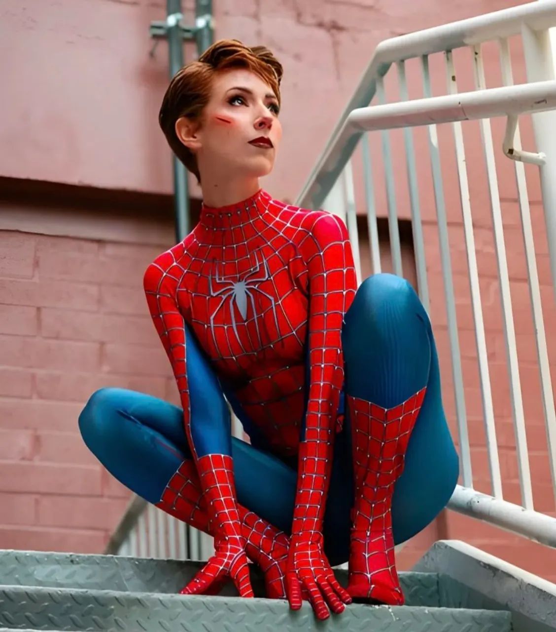 Fantasia Spider-Man Feminina Cosplay