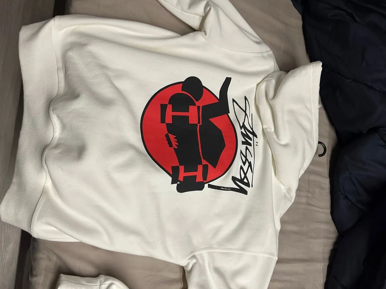 Moletom Stussy Off-White GG - Foto 2