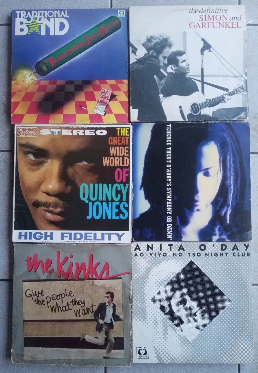 DISCOS DE VINIL DE ARTISTAS INTERNACIONAIS 