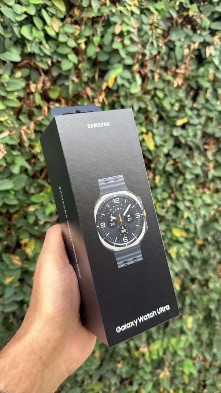 Samsung Galaxy Watch Ultra zero lacrado na caixa.
