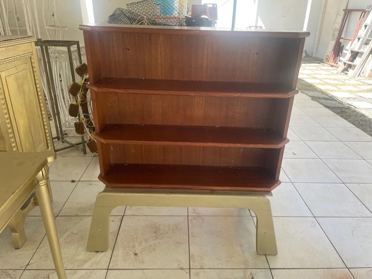 Rack de Madeira - 4 Prateleiras - Foto 2