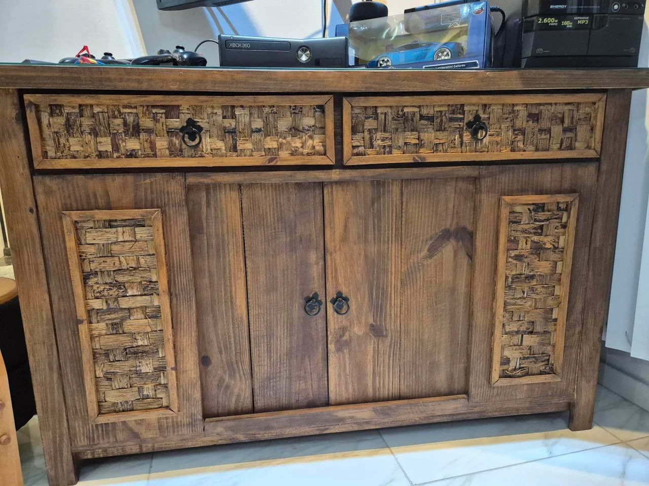 Rack / buffet rústico 64352678841986120