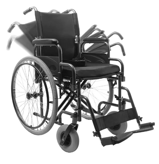 Cadeira de Rodas Dellamed D400 Dobrável - NOVA, na Caixa e com Nota Fiscal! - Foto 3