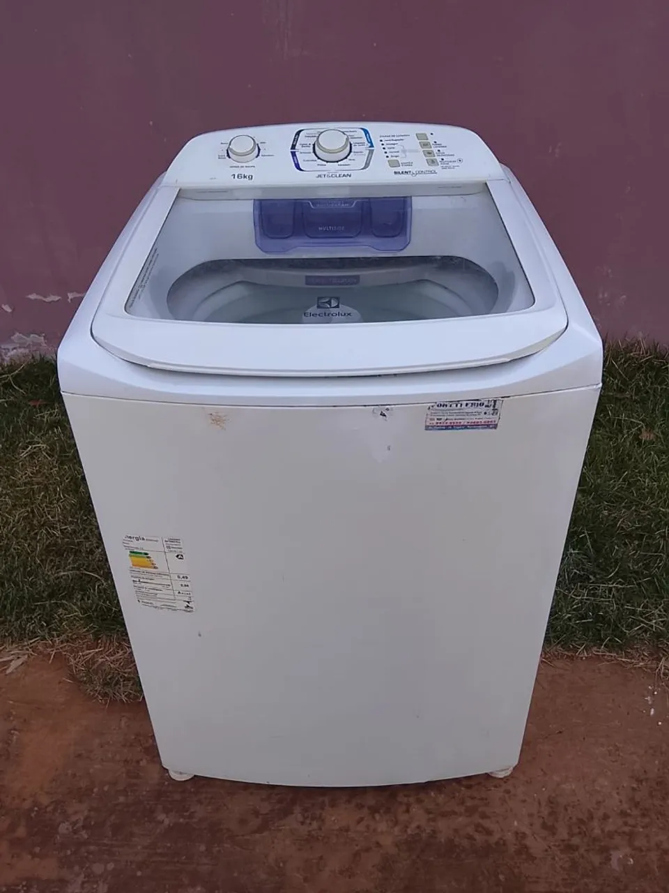 Máquina de Lavar Electrolux 16kg Jet&Clean