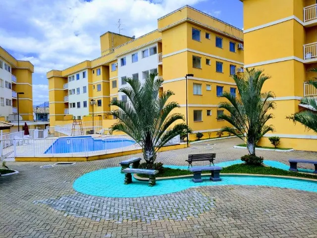 Aluguel - Apartamento Térreo (Varanda Grande) - Cond. Solar - Venda das Pedras - Itaboraí