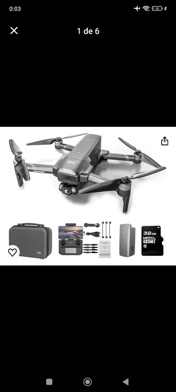 Drone SIRC F22S 4K Pro