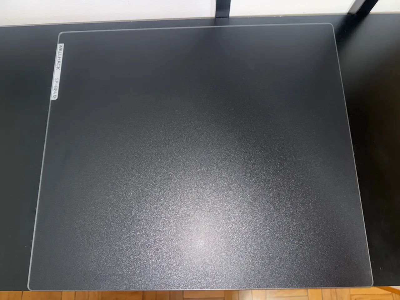 Wallhack SP-004 Preto - Glasspad Mousepad de Vidro Gaming