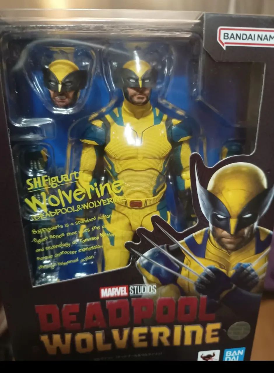 WOLVERINE SH FIGUARTS FILME DEADPOOL E WOLVERINE 