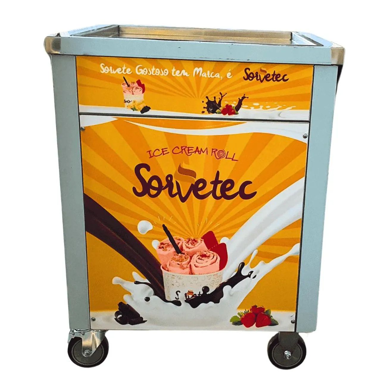 Máquina de sorvete tailandês 