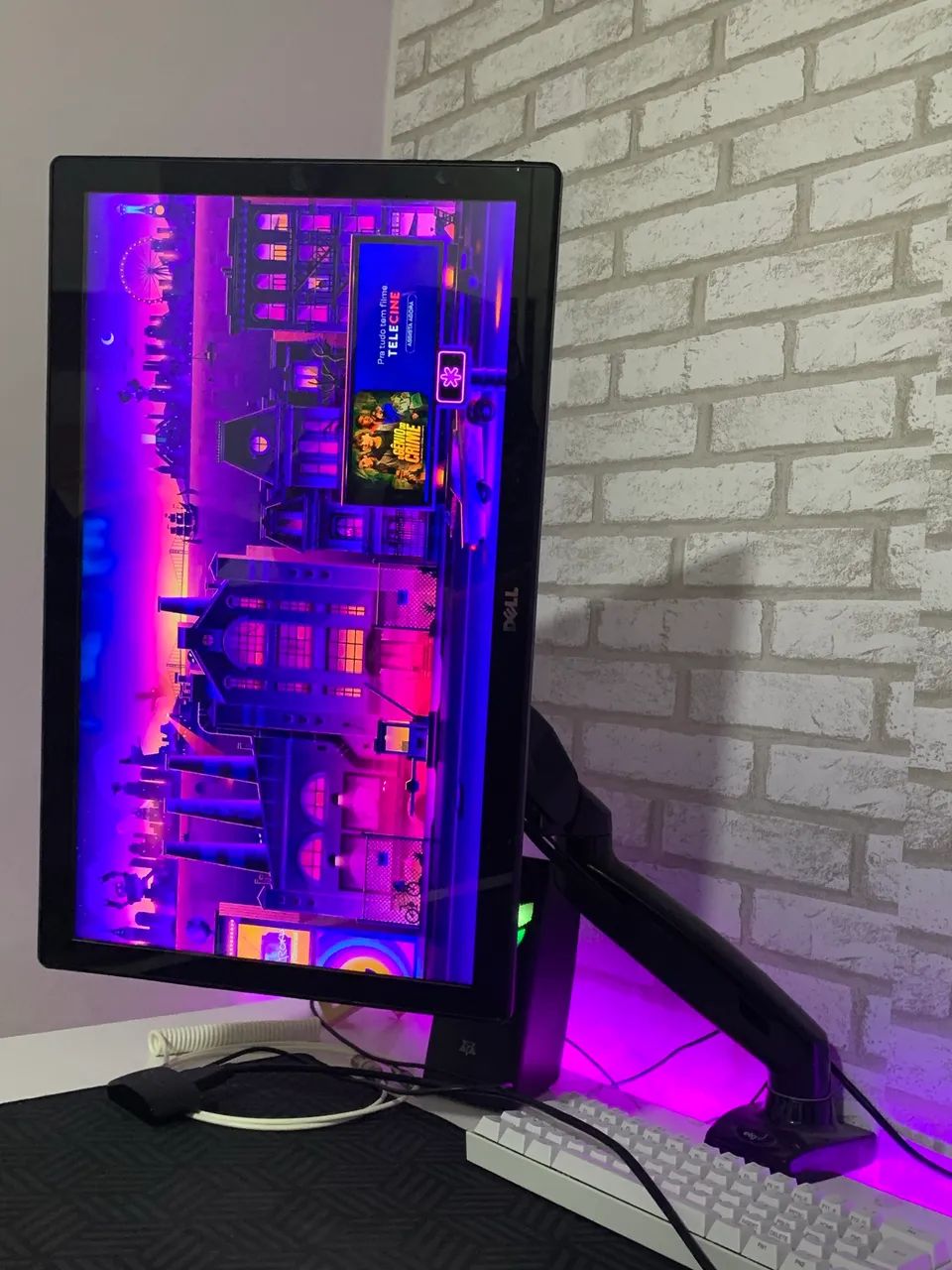 Monitor 24? com suporte articulado incluso - Foto 3