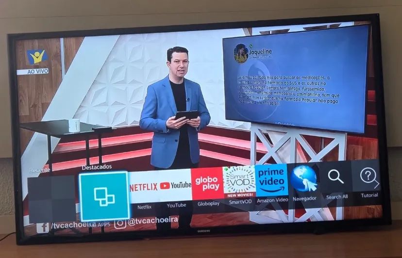 Smart TV Samsung Led 40 Polegadas 