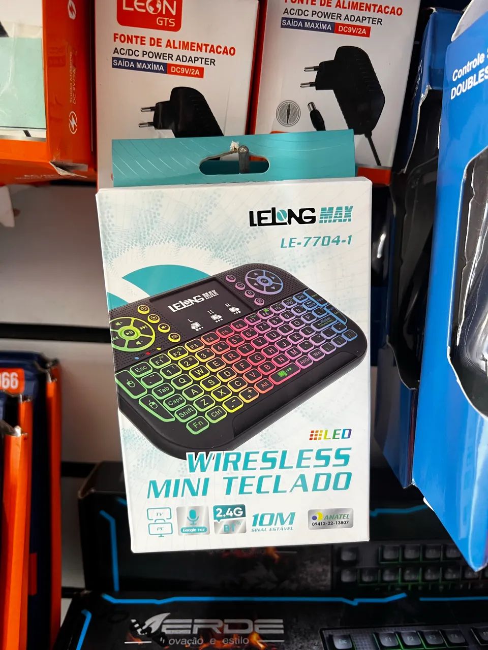 Mini Teclado Wireless Led  - Foto 2
