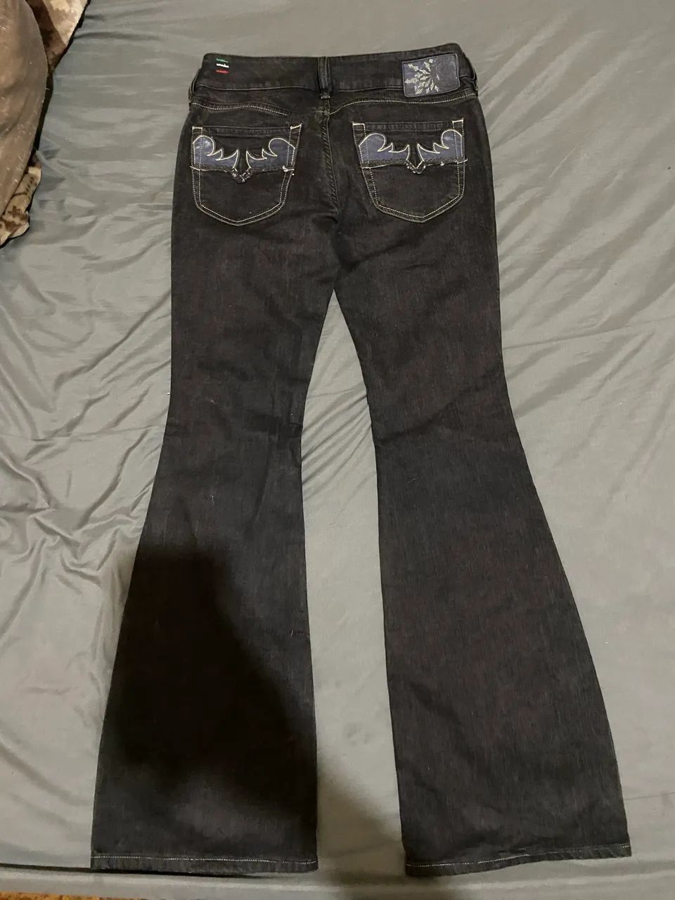 Calça Flare Preta Diesel - Foto 3