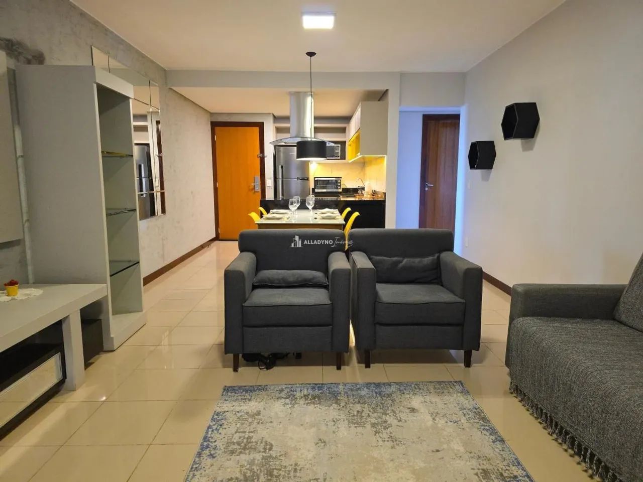 Lake Side Apartamento de 2 Quartos com Mobiliário e Lazer Completo - Foto 2